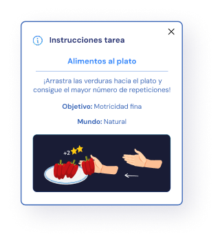Alimentos al plato